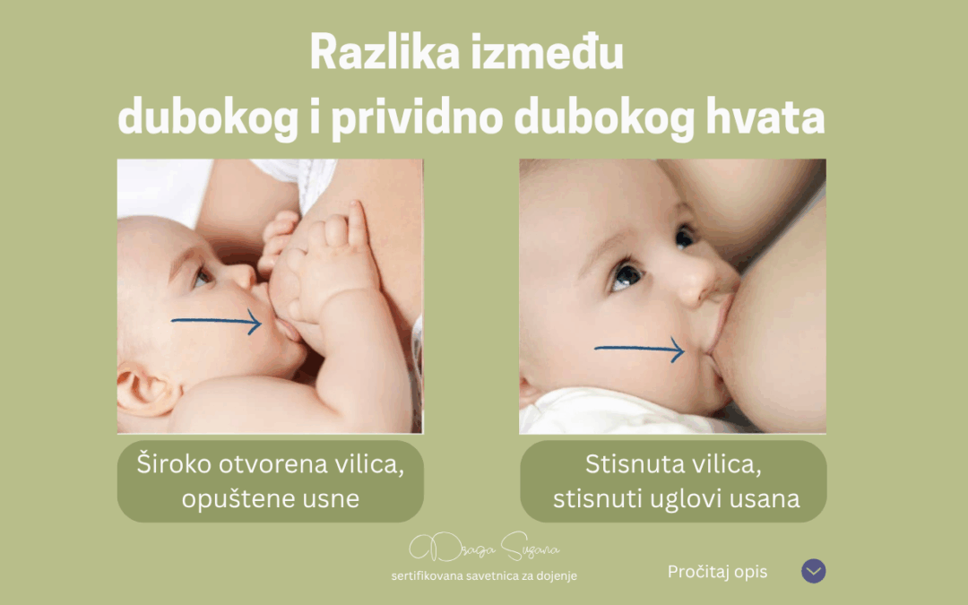 Prividno dobar hvat kod dojenja: Zašto beba možda ipak ne sisa kako treba?