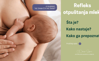 Refleks otpuštanja mleka i kako izgleda